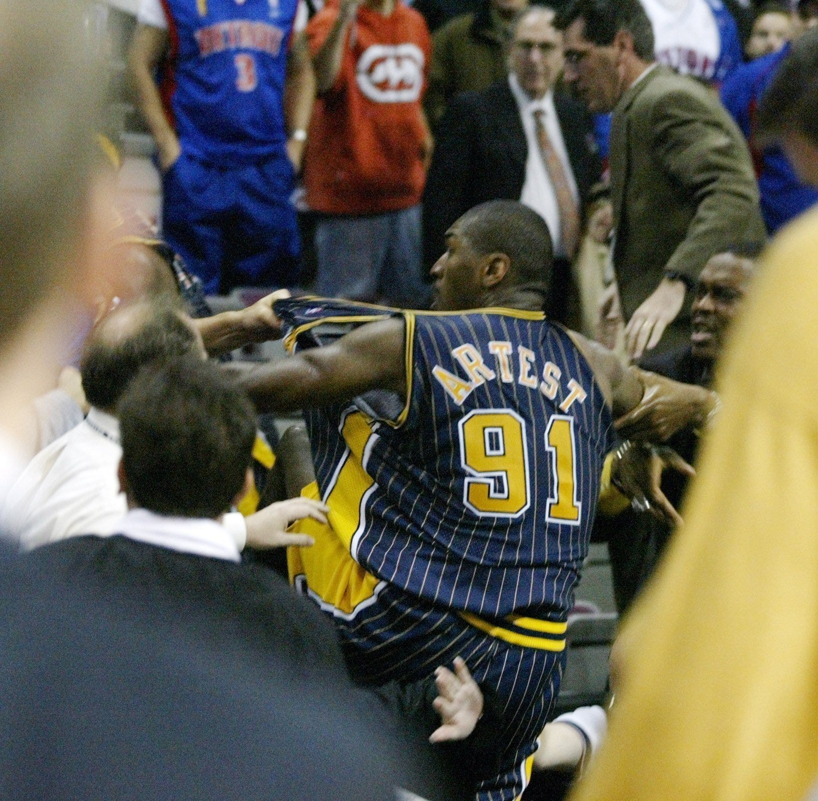 ron artest indiana jersey